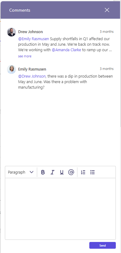 Post Updates, Comments, and Collaborate