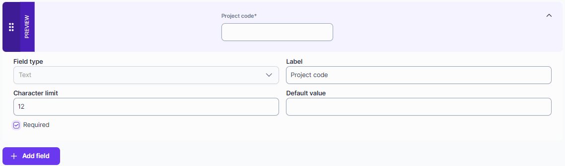 Create Templates and Custom Fields