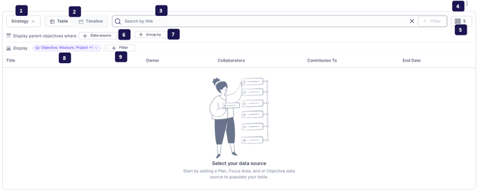 Discover table_Empty state view